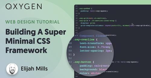 build a mini css framework