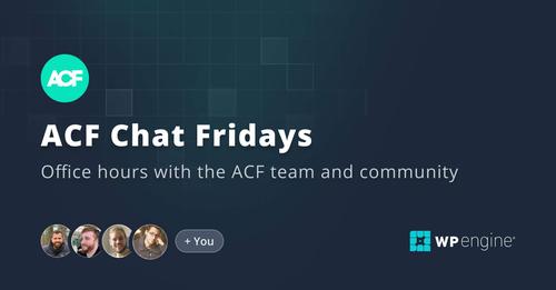 Acf Chat Fridays