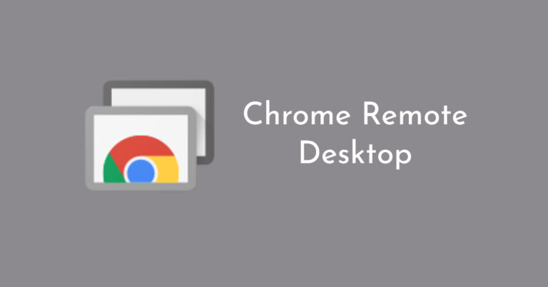 chrome remote desktop