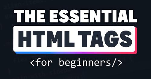 essential html tags