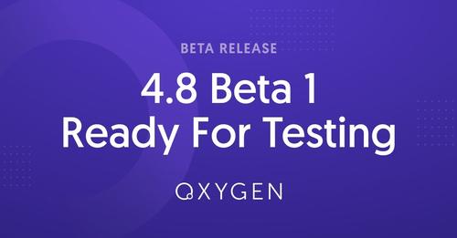 oxygen 4 8 beta available