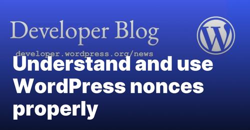 understanding wordpress nonces