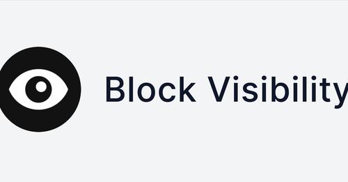 block visibility