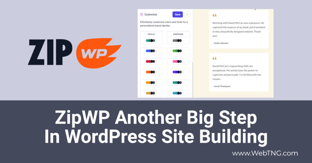 zipwp walkthrough fb