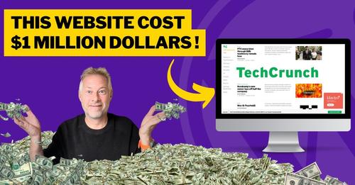 Techcrunch Million Dollar Website