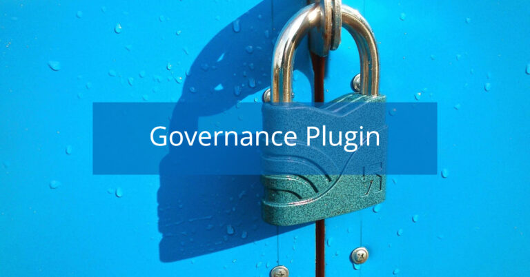 Governance Plugin