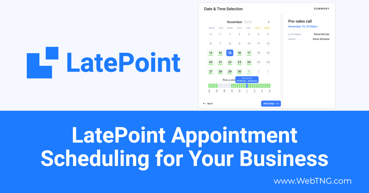 LatePoint Booking Plugin
