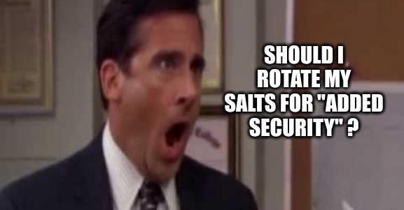 About Wordpress Salts