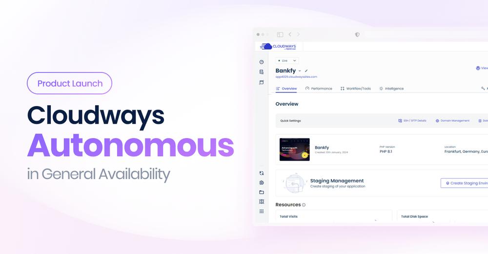 Cloudways Autonomous