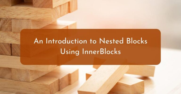 Tutorial Inner Blocks