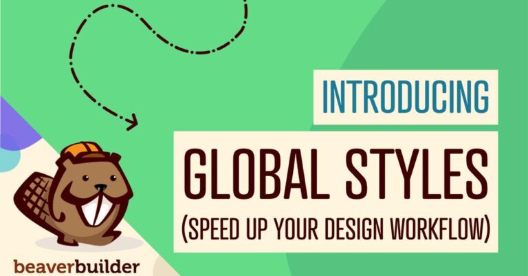 Beaver Builder Global Styles