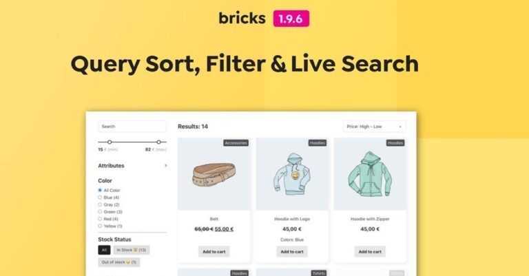 Bricks Facets Added