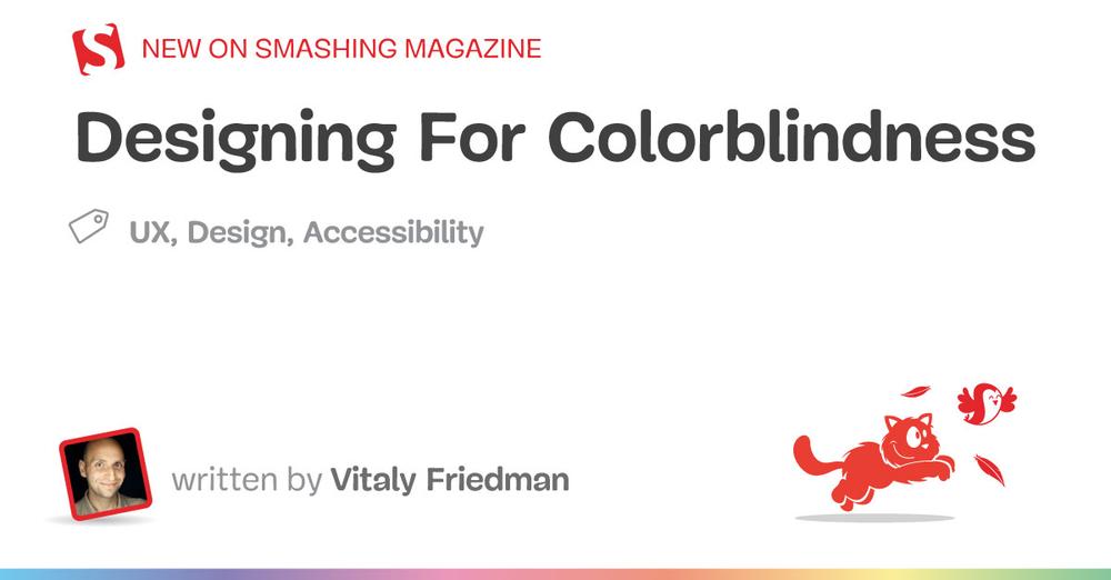 Designing For Colorblindness