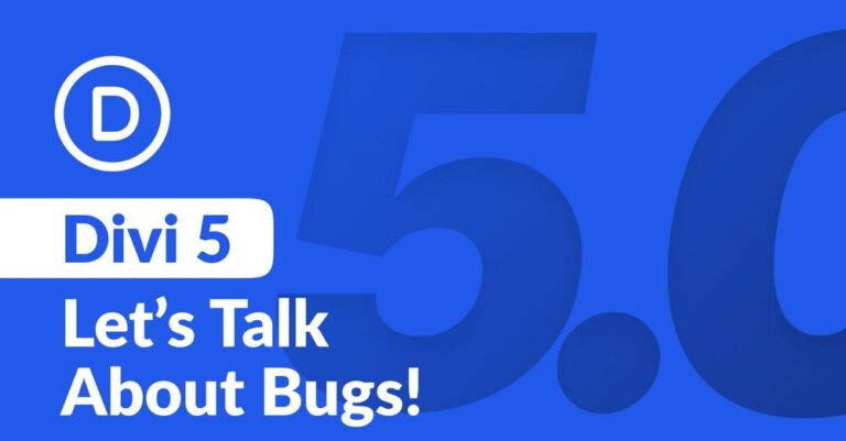 Divi 5 Update Bugs