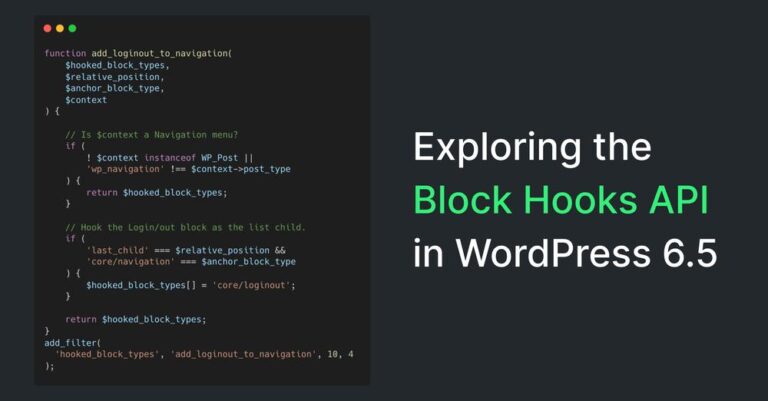 Exploring The Block Api