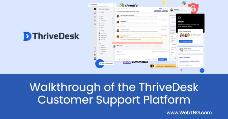 Thrivedesk Platform Walkthrough Fb