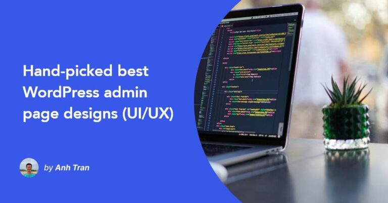 Best Admin Page Designs