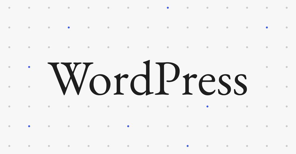 New Wordpress Home Page