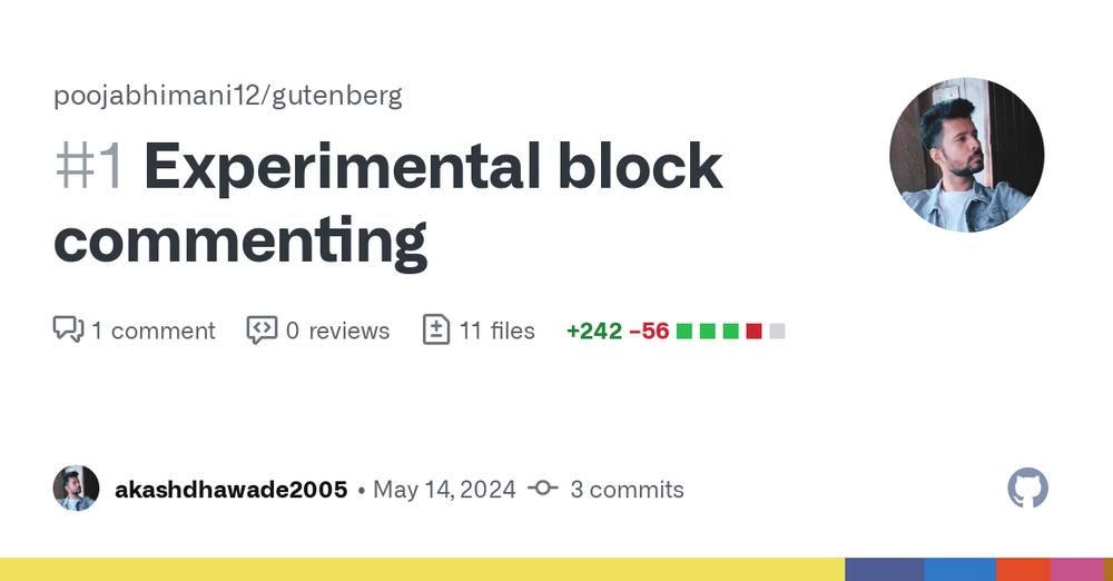 Block Based Comments