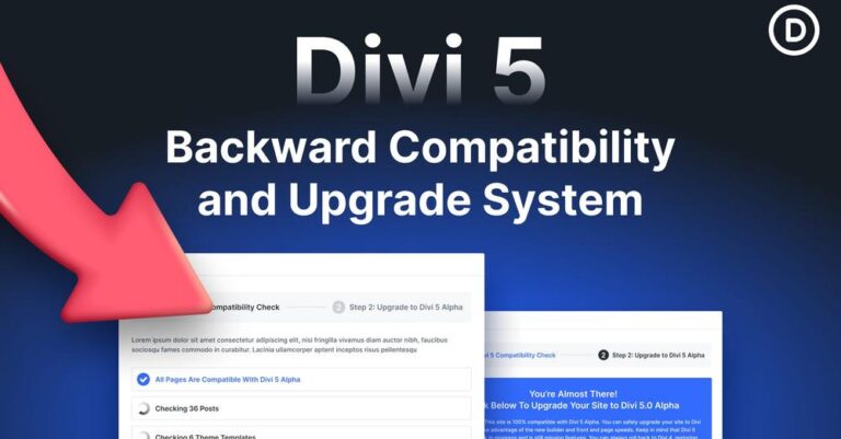 Divi 5 Transition Plan