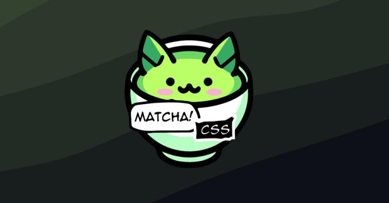 Matcha Css Library