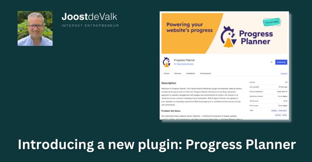 Progress Planner Plugin