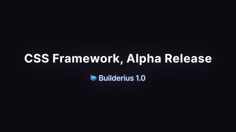 builderius framework cover