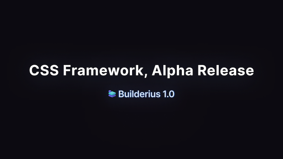 builderius framework cover