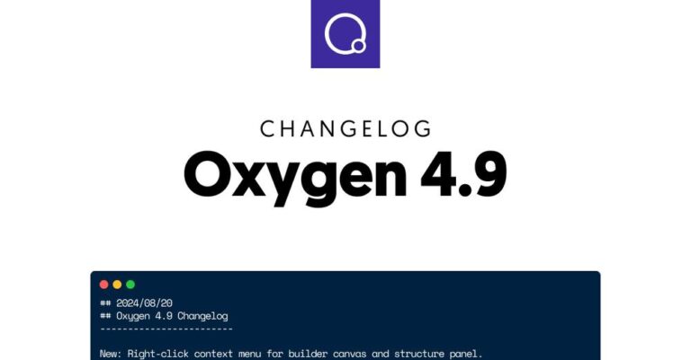 Oxygen 4.9