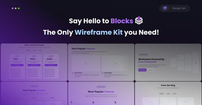 core framework blocks