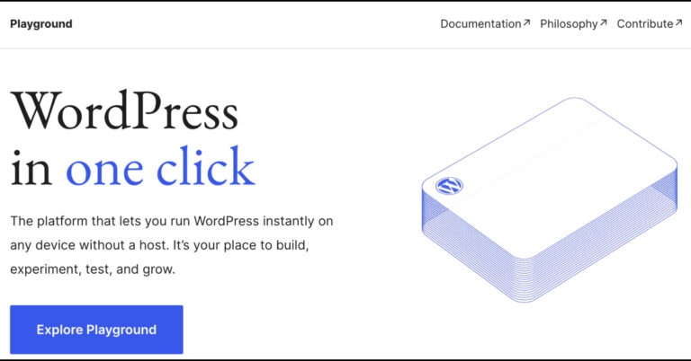 wordpress playground