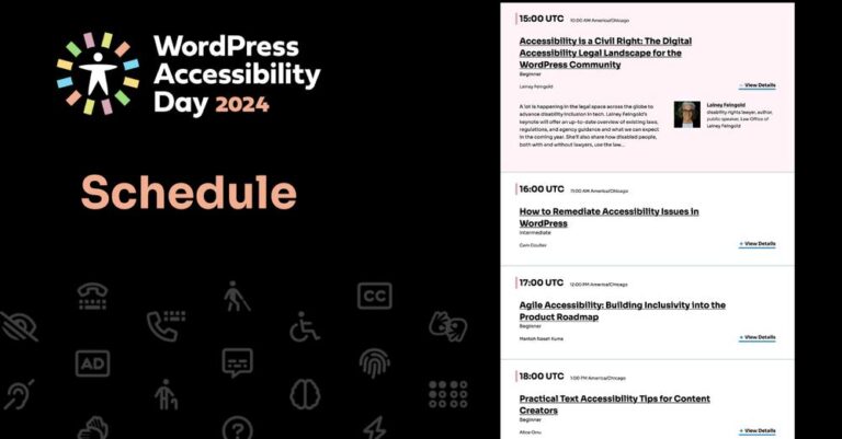 wp accessibility day