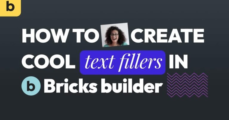 bricks text effects