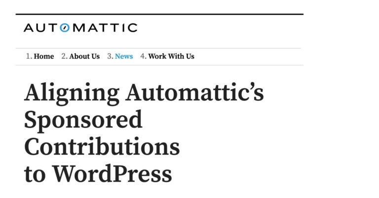 automattic contributions cutback