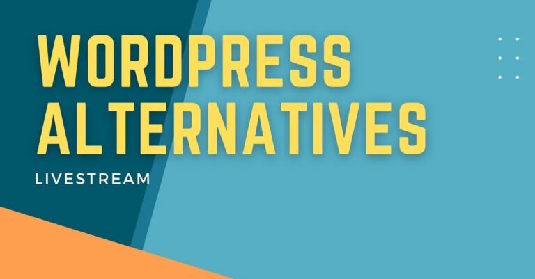 wordpress alternatives