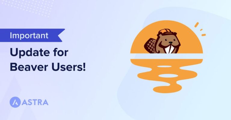 beaver builder support discontinued