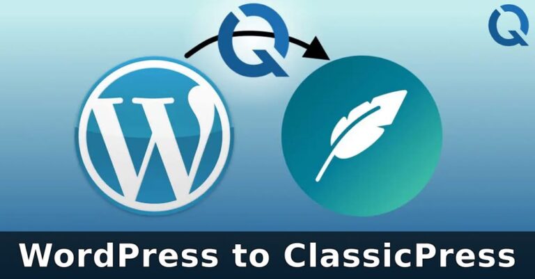 from wordpress to classicpress