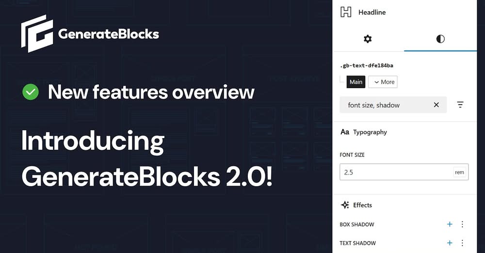 generateblocks 2 0 released