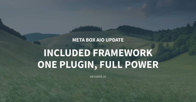 meta box aio noow includes core plugin