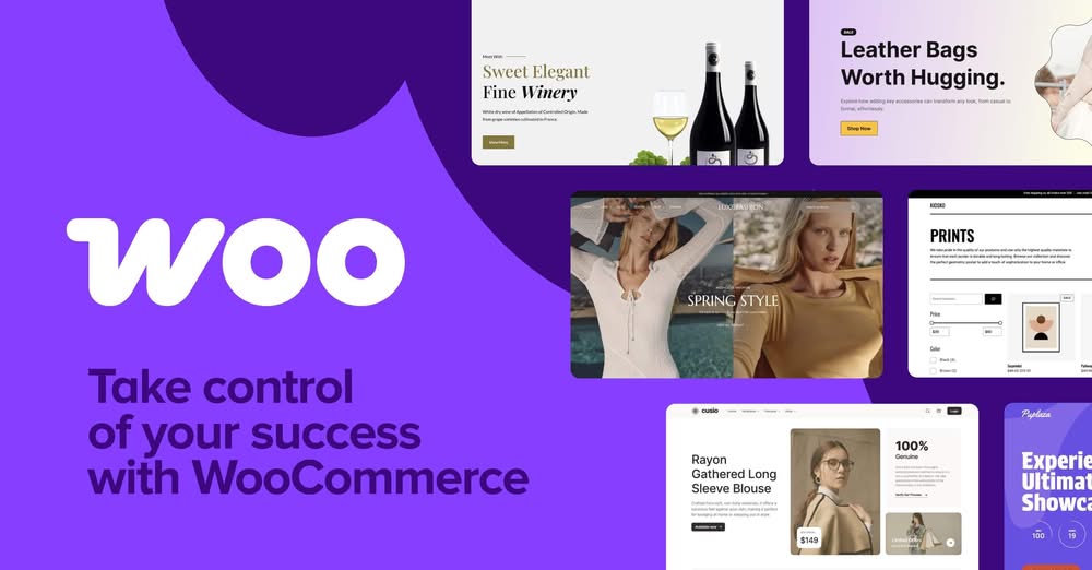 woocommerce redesigned website