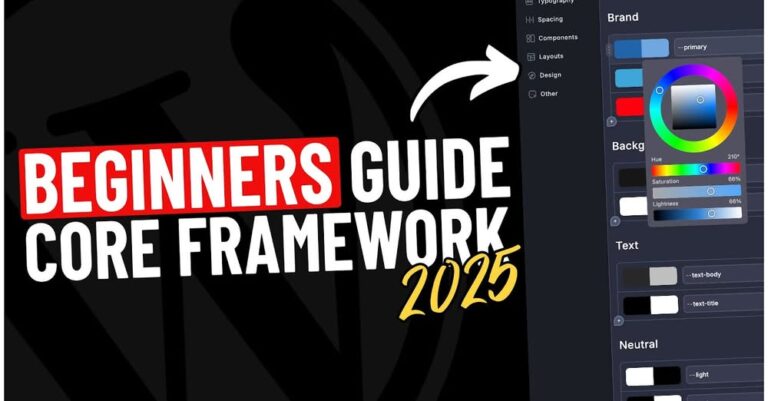 guide to the core framework