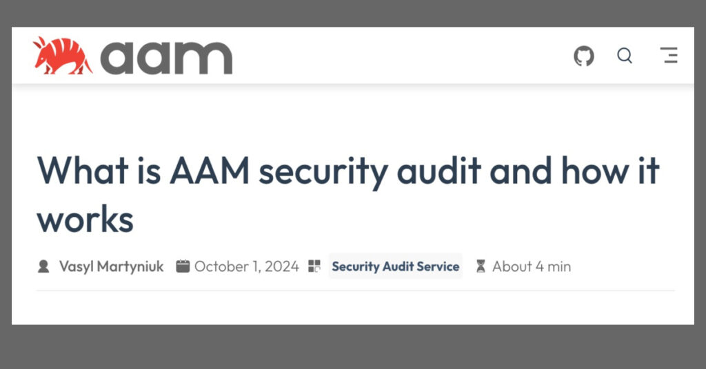 aam audit