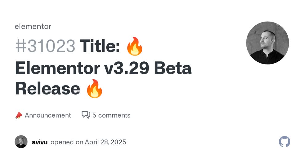 elementor editor beta