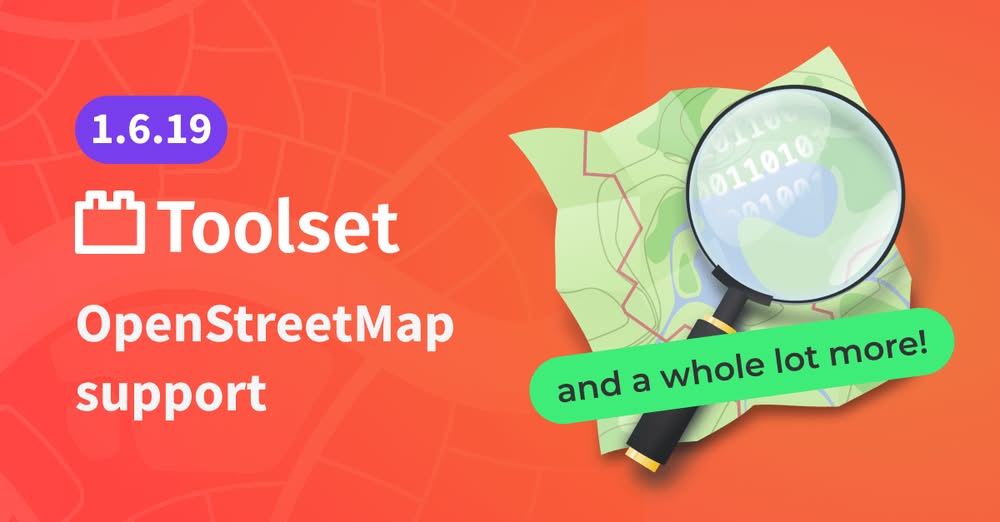 toolset open street maps
