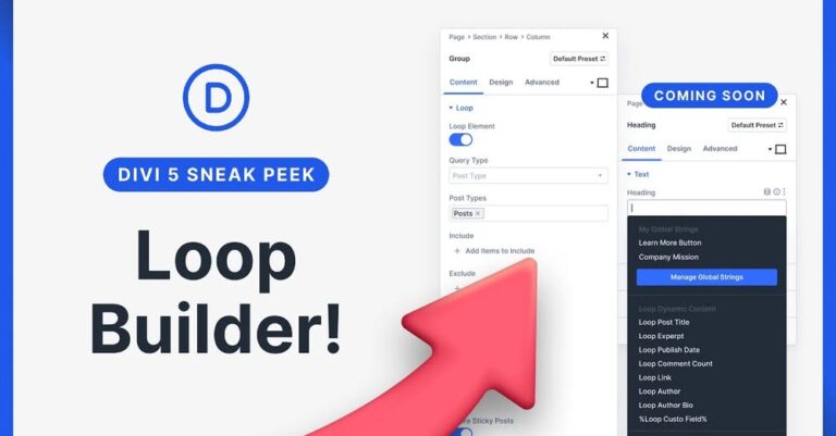 divi 5 loop builder