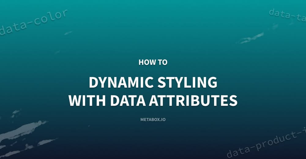 styling using data attributes