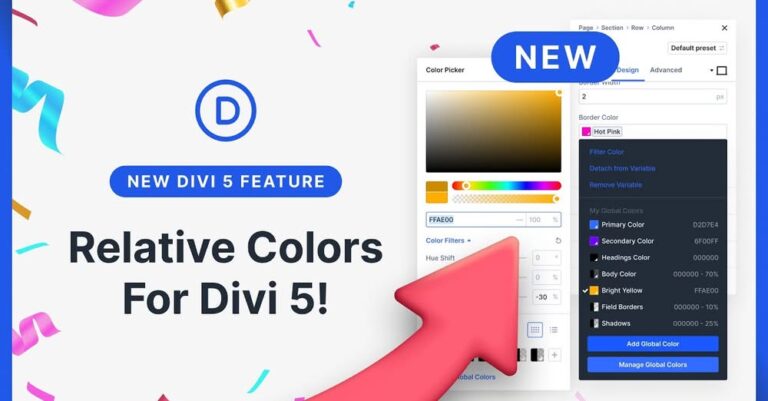 divi 5 colors