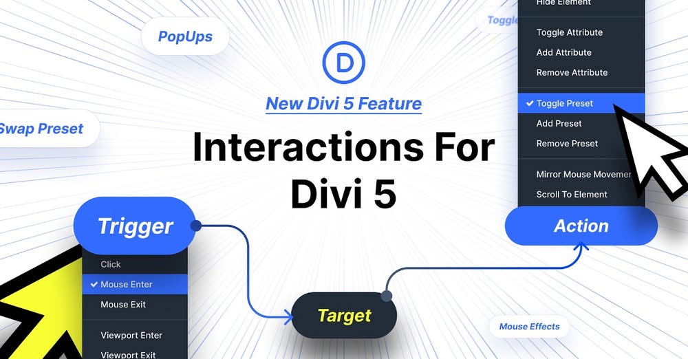 divi 5 interactions