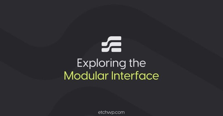 etch ui training