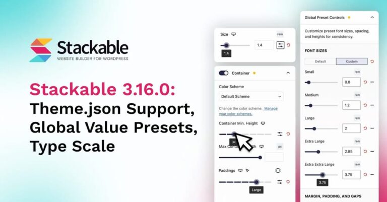 stackable global styles